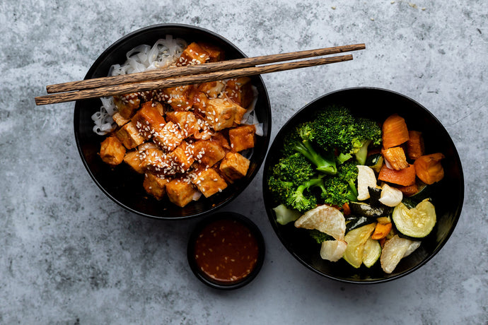 MAPLE SRIRACHA TOFU