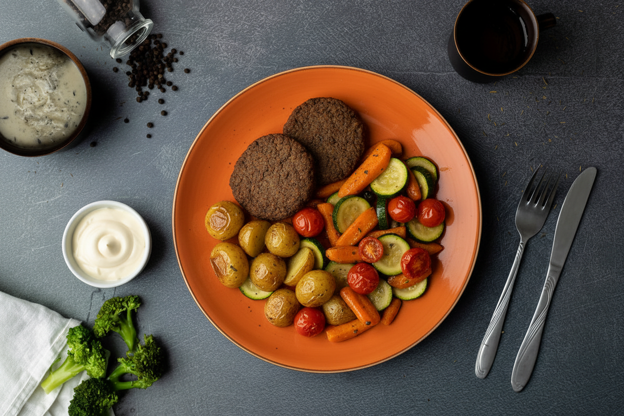 VEGAN CHICKPEA PATTIES