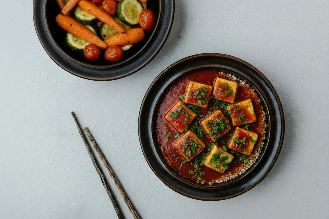 VEGAN TOMATO TOFU